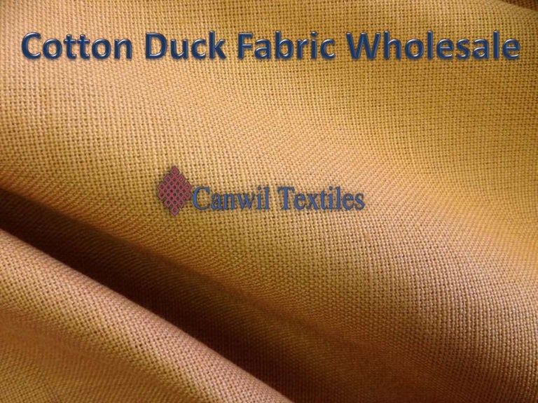 Cotton Duck Fabric Wholesale