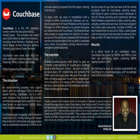 Couchbase case study