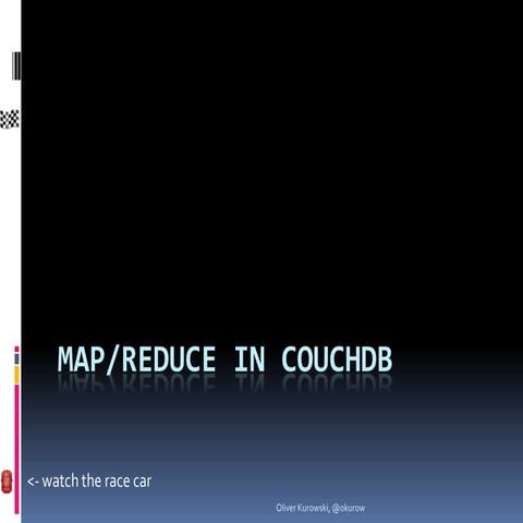 CouchDB Map/Reduce