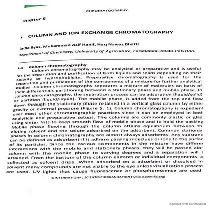 Coulmn & Ion Exchange Chromatography.pdf