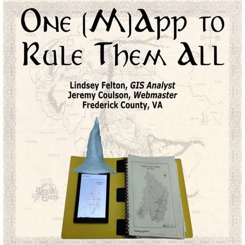 GIS Mapping Applications on iPad - Esri Map Automation with Python & Java Script
