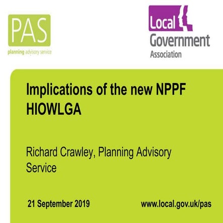 Councillor briefing nppf hiowlga as delivered