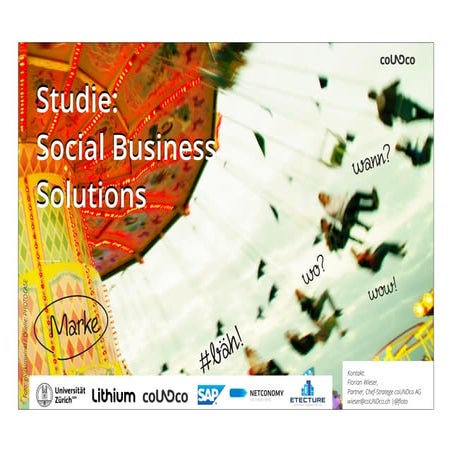 coUNDco & Lithium present: DACH-Studie "Social Business Solutions" 