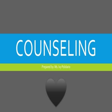 COUNSELING 
