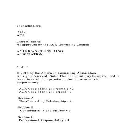 counseling.org 2014ACA Code of EthicsAs approved b.docx