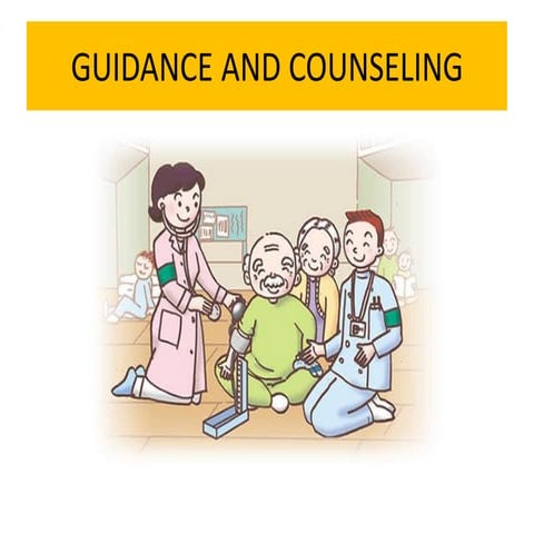 Counseling and Guidance for nursing students