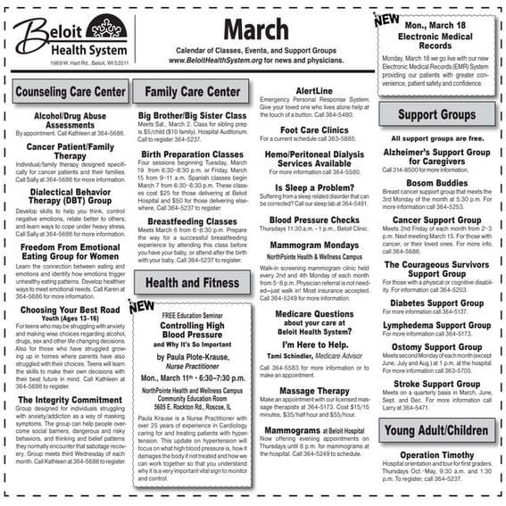 Counseling Care Center: Beloit Health System