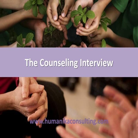 Counseling interview