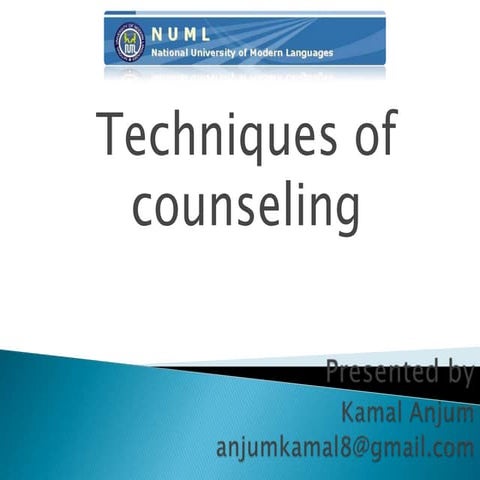 Counseling