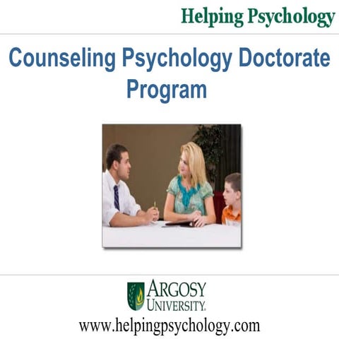 Counseling Psychology Doctorate Program