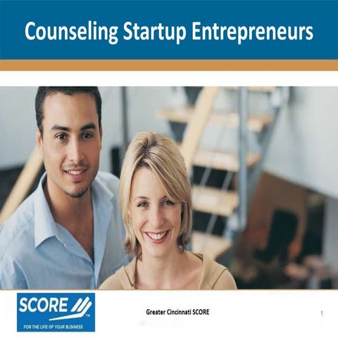 Counseling Startup Entrepreneurs