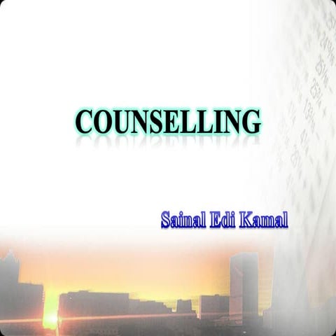 Counselling