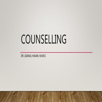 Counselling- A Gateway To Mental Health 