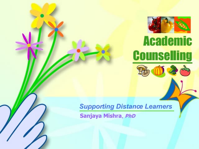 Counselling in distance education 