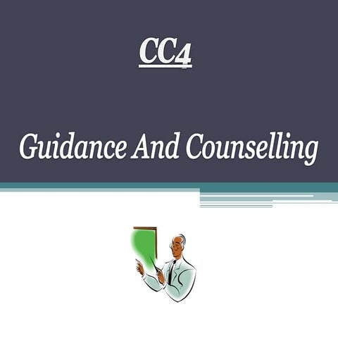 PRINCIPLES OF COUNSELLING | PPTX