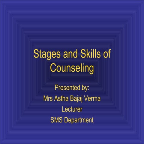 Counselling skills for managers