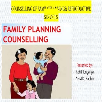 Counselling of family planning | PPTX