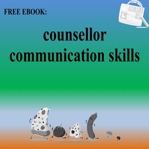 Counsellor communication skills pdf