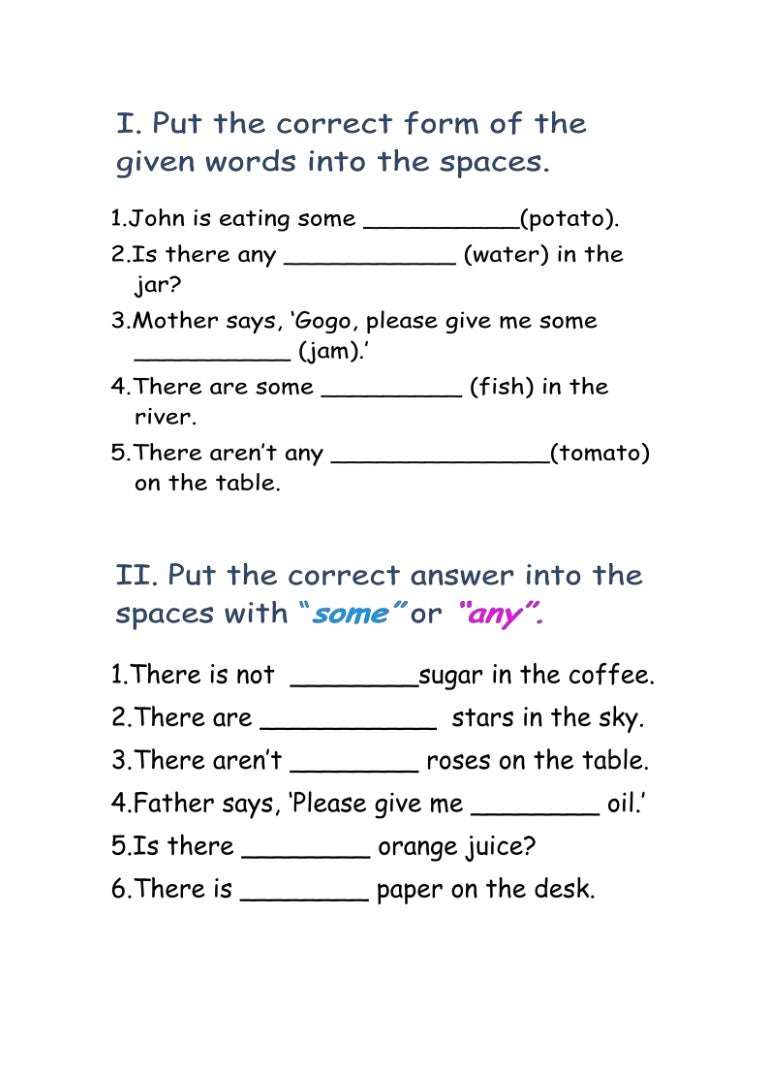 countable uncountable nouns practice