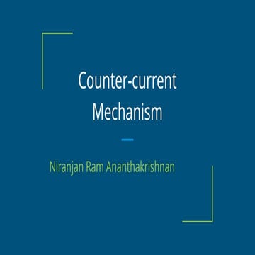 Counter-current Mechanism.pptx that deals with kidneys