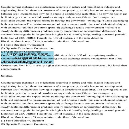 Countercurrent exchange is a mechanism occurring in nature and mimic.pdf