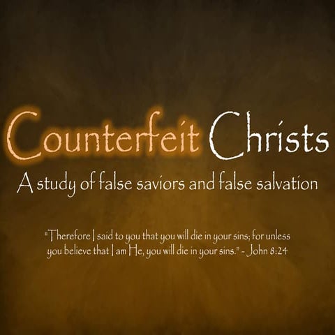Counterfeit Christs - Humanism