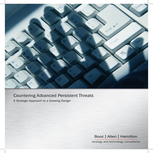 Countering Advanced Persistent Threats