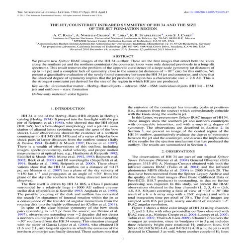 Counterjet infrared symmetry of hh 34 and the size of the jet formation region