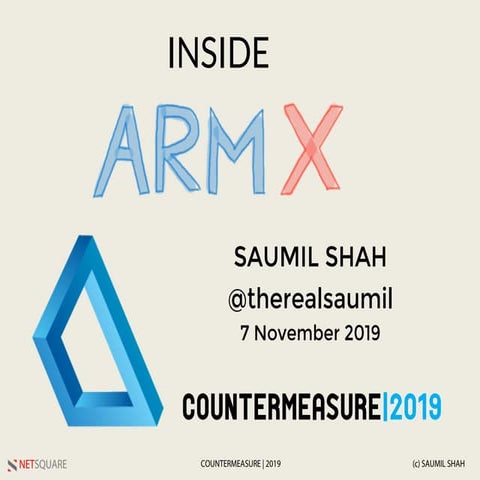INSIDE ARM-X - Countermeasure 2019