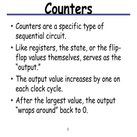 Counters