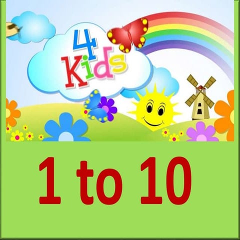Counting 1 to 10 for Kids