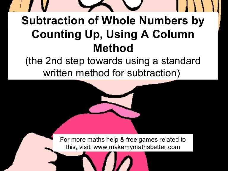 Counting Up To Subtract