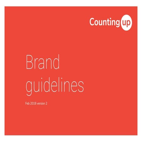 Countingup style guide - brand guidelines