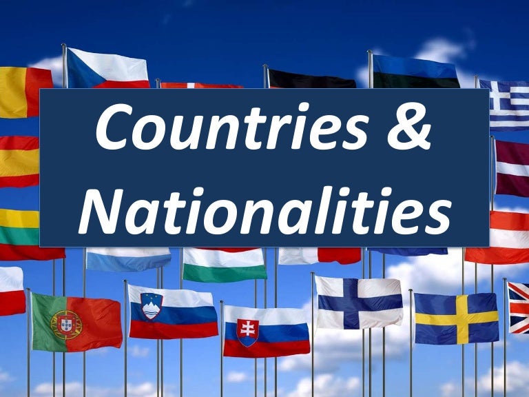 Countries And Nationalities