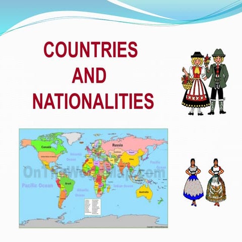Countries and Nationalities