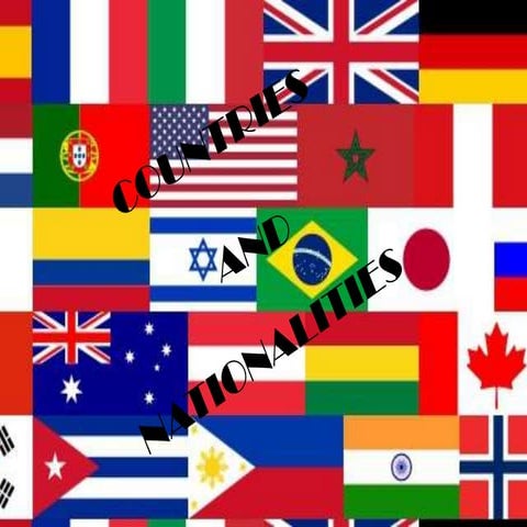 COUNTRIES AND NATIONALITIES