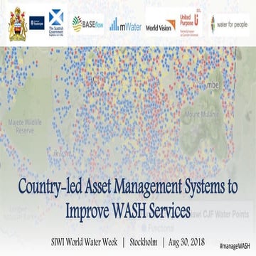 Country led asset management session - stockholm 2018