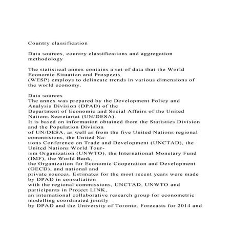 Country classificationData sources, country classification.docx