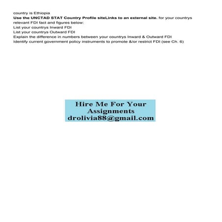 country is Ethiopia Use the UNCTAD STAT Country Profile site.pdf