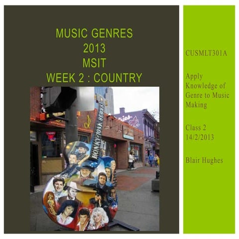 Country presentation