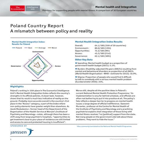 Poland Country Report: A mismatch between policy and reality
