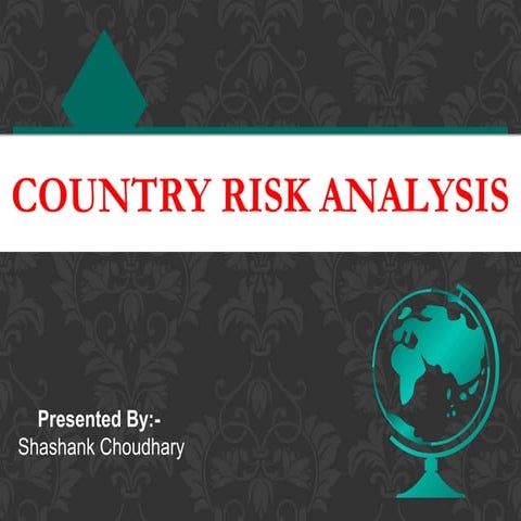 Country risk analysis