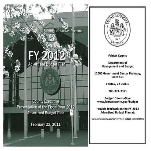 Fairfax County Proposed FY 2012 Budget