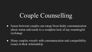 Couple counselling