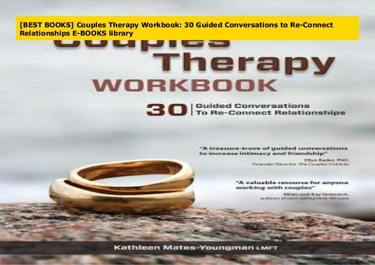 [BEST BOOKS] Couples Therapy Workbook 30 Guided Conversations to Re…