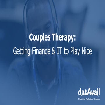 KScope Webinar: Couples Therapy: Getting Finance & IT to Play Nice 