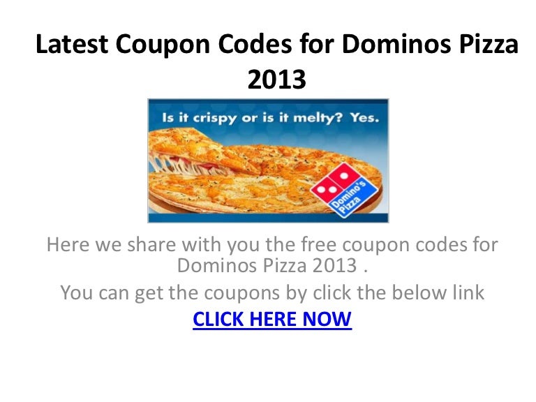 dominos coupon code free delivery dominos coupon code free delivery