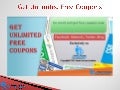Get Unlimited Free Coupons
