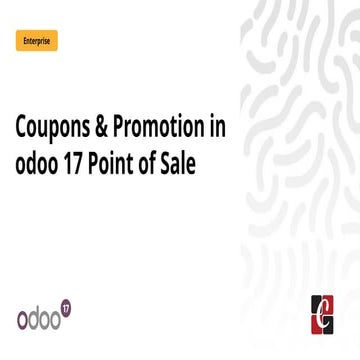 Coupons & Promotion in odoo 17 Point of Sale