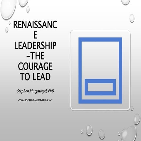 Courageous Leadership - Calgary 2019 (Version 2.3)